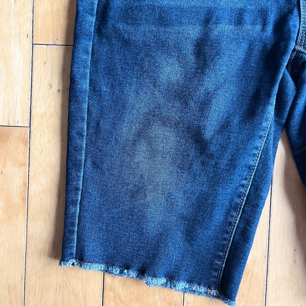 On s’en fout des garçons Blue Denim Shorts Size 16 - Picture 2 of 4